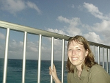 Erica On Balcony